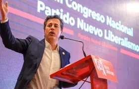 Juan Manuel Galán durante el III Congreso de su partido.