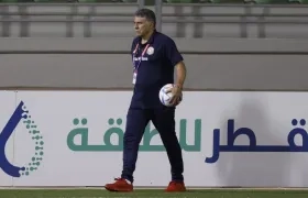 Luis Fernando Suárez, técnico colombiano. 