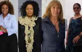 Mabel Lara, Nigeria Rentería, María Jimena Duzán y Adelaida Jiménez