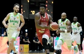 Andrés Ibargüen, refuerzo de Titanes, para esta fase, anotó 14 puntos.