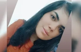 Ludy Marcela Granados, patrullera que murió en la sede de la Fiscalía en Bogotá.