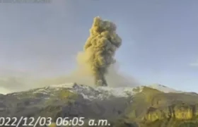 Volcán Nevado del Ruiz.