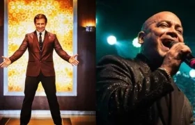 Nicolás Tovar y Fausto Chatella, dos de los artistas del concierto de Navidad de esta noche.