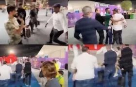 Imágenes del incidente.