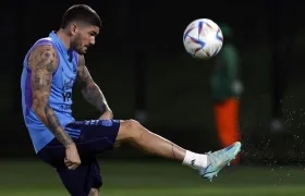 Rodrigo De Paul, mediocampista de la selección Argentina.