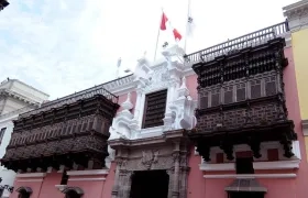 Sede de la Cancillería peruana. 