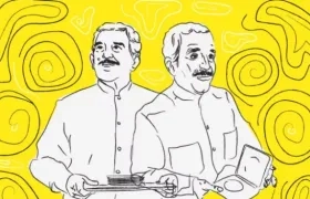 Retrato de Gabriel García Márquez.