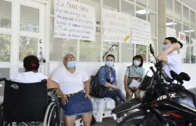 Protesta en la Supersalud