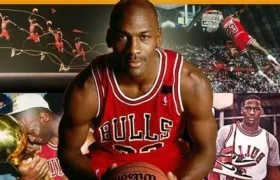 Michael Jordan, leyenda de la NBA.
