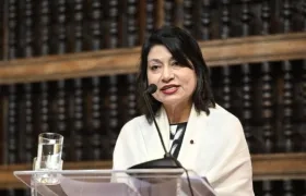La canciller Ana Cecilia Gervasi.