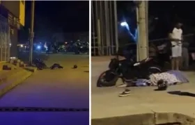 Sitio del atentado que le costó la vida al operario de Air-e.