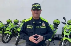 Jesús de Los Reyes, Subcomandante de la Policía Metropolitana de Barranquilla.