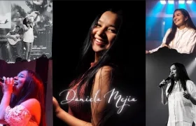 Daniela Mejía, cantante colombiana nacida en Sincelejo.