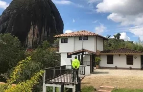 Una de las propiedades embargadas.