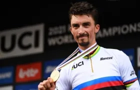 Julian Alaphilippe, ciclista francés.
