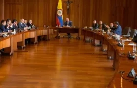 Sesión de la Corte Constitucional.
