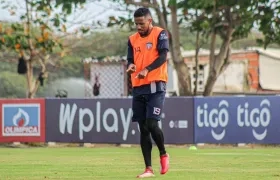 Yesus Cabrera, volante de Junior. 