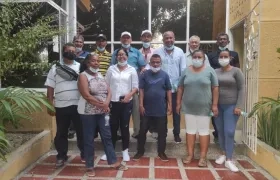 La Alcaldía de Suan socializó el proyecto con asociaciones de pescadores.