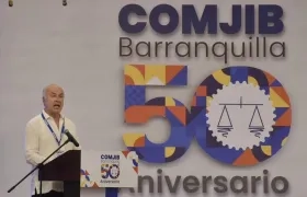 Secretario de Conferencia de Ministros de Justicia de Iberoamérica, Enrique Gil.