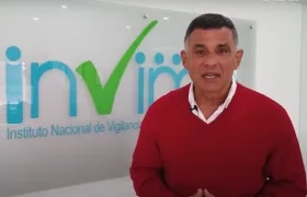 El director del Invima, Julio César Aldana.