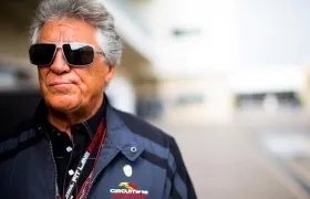 Mario Andretti, expiloto de la F1. 