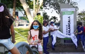 Más de 40 parques, entre ellos, Las Nieves, Boyacá, Salcedo, Bellarena, Domingo Marino, así como canalizaciones de arroyos, vías, hospitales y colegios, son las obras que simbolizan la transformación de esta localidad.