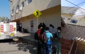 Imágenes de la emergencia.