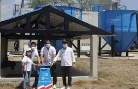 Acto de entrega de la obra.