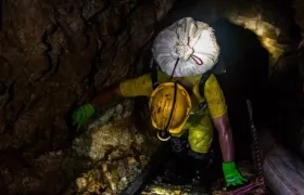 El equipo de Salvamento Minero de Nobsa, Policía Nacional y Bomberos iniciarpn labores de rescate.