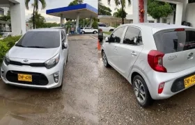 Vehículo robado en Los Pinos