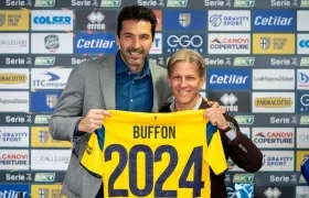 El portero italiano Gianluigi Buffon