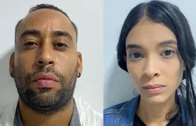 Alias 'El Veneco' y la 'Barby'.