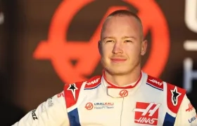 Nikita Mazepin, piloto ruso. 