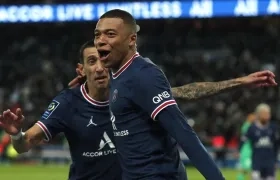 Kylian Mbappé, delantero francés. 