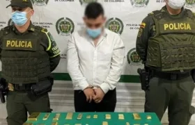 Capturado que transportaba los lingotes de oro.