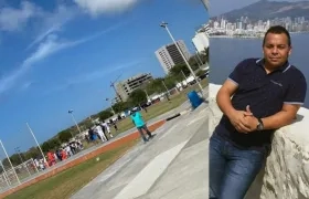 Lugar de los hechos y Rubén Carbone.