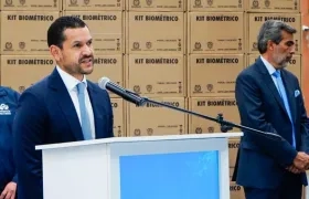 Daniel Palacios, ministro del Interior.