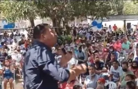 Laureano Acuña, durante su intervención.