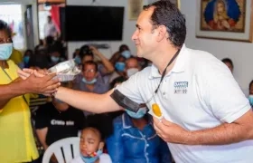 Daniel García Arizabaleta, en plena campaña.