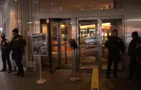 El suceso desembocó en escenas de caos a la entrada del museo