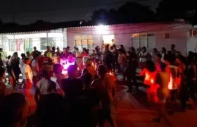 Lugar de los hechos en el barrio Ferrocarril.