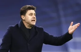 Mauricio Pochettino, entrenador del PSG. 