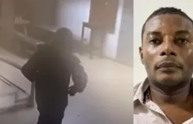 Alias 'Matamba' en su ruta de salida de la cárcel La Picota.