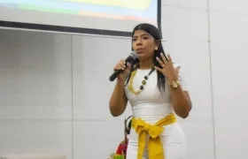 Ana Monsalve Álvarez, Representante electa por las comunidades afrodescendientes.