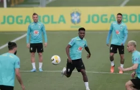 Vinicius Jr., jugador brasileño. 