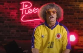 Carlos 'el Pibe' Valderrama. 
