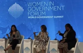 Marta Lucía Ramírez, en Dubái.