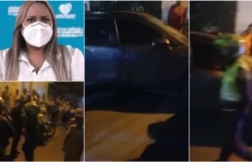 Desconocidos dispararon en tres ocasiones a camioneta de la gerente del Hospital de Malambo.