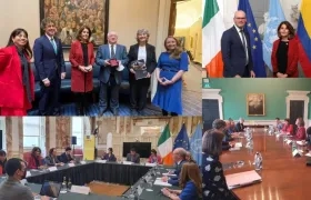 Visita de Marta Lucía Ramírez a Irlanda.