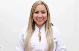 La gerente del Hospital de Malambo, Eimy Camargo.